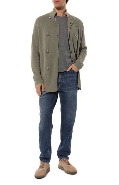 Футболка из хлопка и кашемира CAPOBIANCO, арт. 15M660.WS00./58-60, фото 2