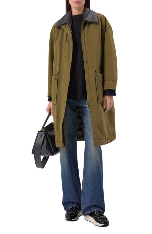 Комбинированные кроссовки Running Sole Golden Goose Deluxe Brand GWF00126.F006855 Чёрный  GWF00126.F006855 Фото 3