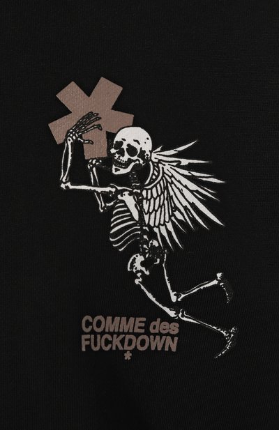 Хлопковое худи COMME DES FUCKDOWN, арт. CFABM01333, фото 5