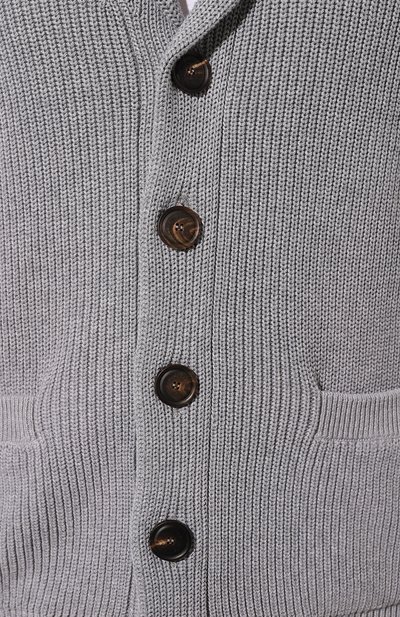 Хлопковый кардиган BRUNELLO CUCINELLI, арт. M2874B2216, фото 5