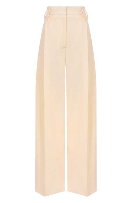 Женские брюки из вискозы и шелка JIL SANDER, арт. J03KA0292/J65005