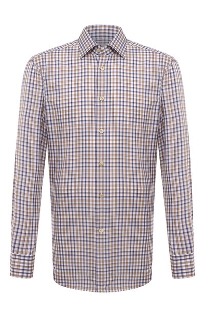 Мужская хлопковая рубашка KITON, арт. UCIH08879