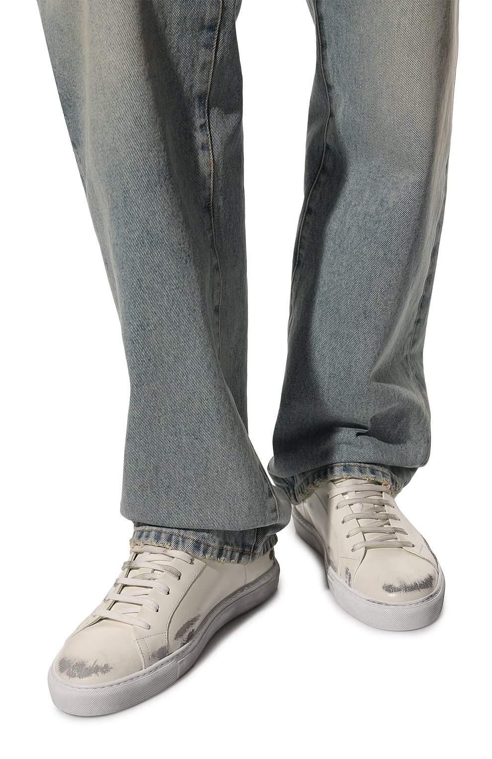 Кожаные кеды sky abra HIDE AND JACK, арт. SKYLABRGRN, фото 2