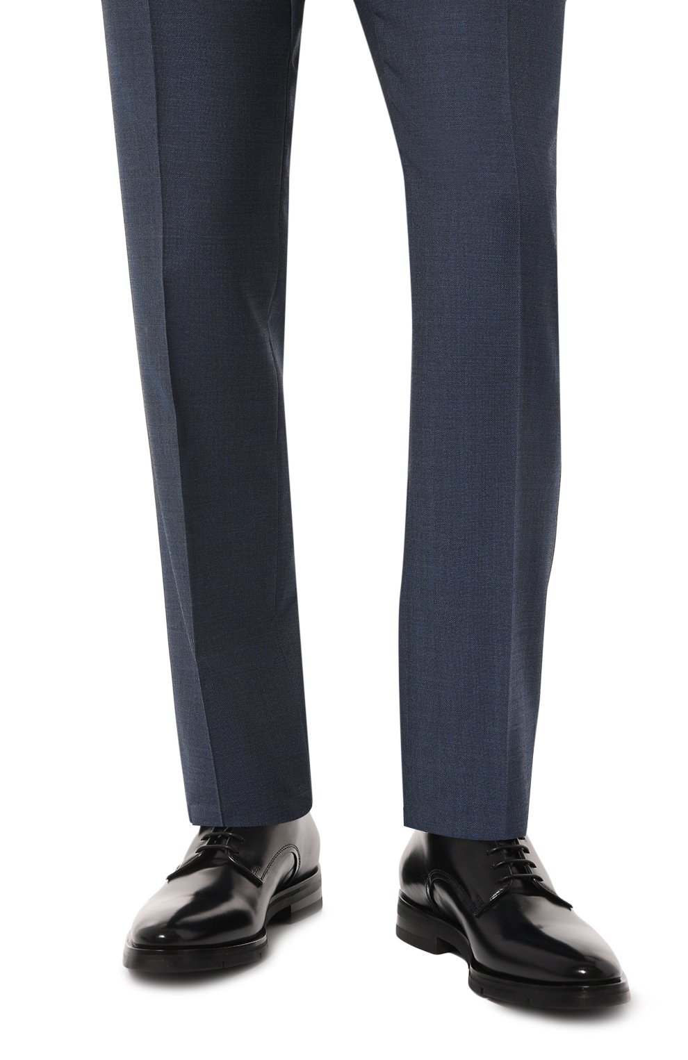 Кожаные дерби SANTONI, арт. MCWG18213JM3BPFG, фото 3