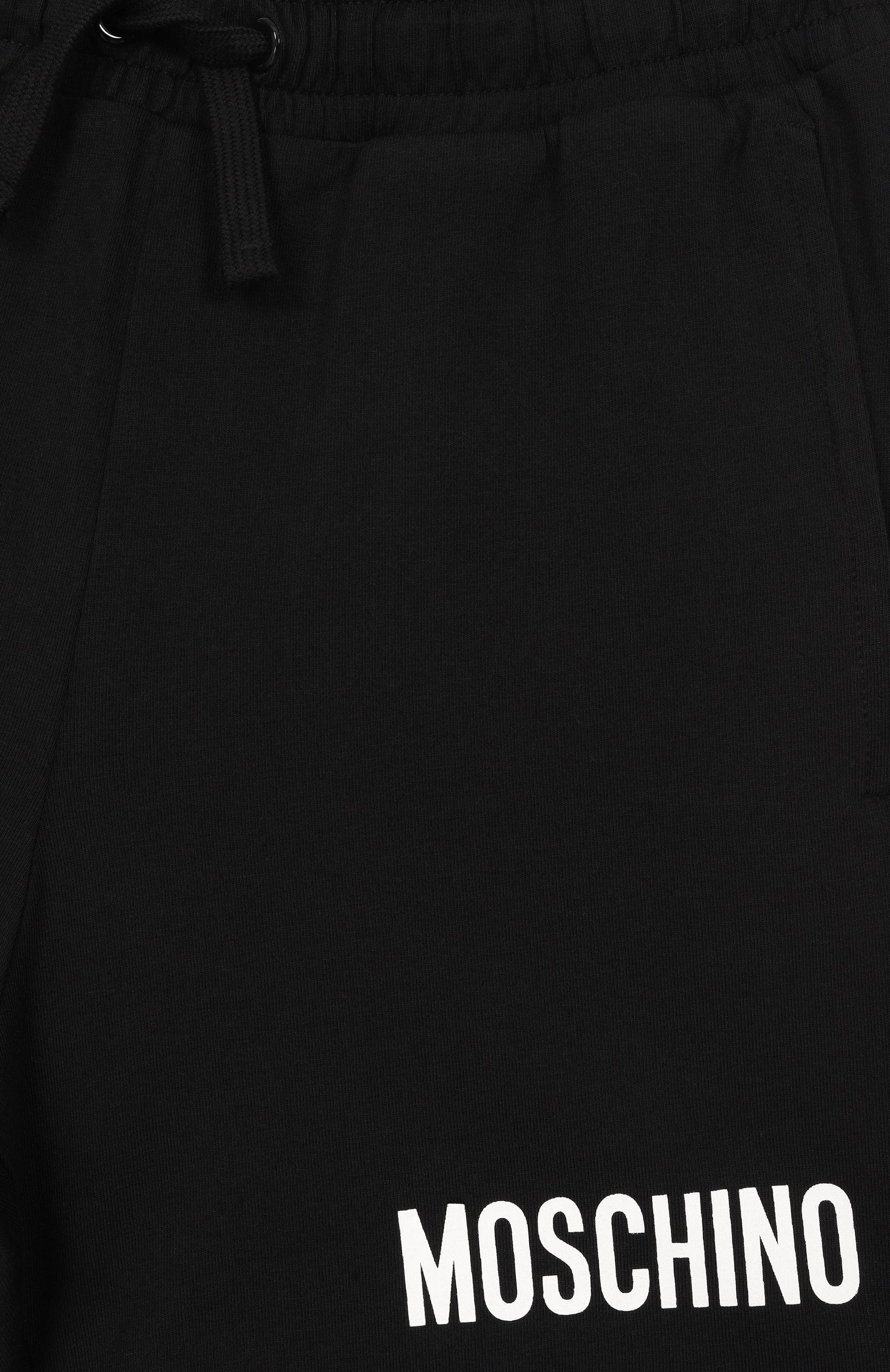 Хлопковые шорты MOSCHINO, арт. HUQ02R/LBA10_001, фото 3