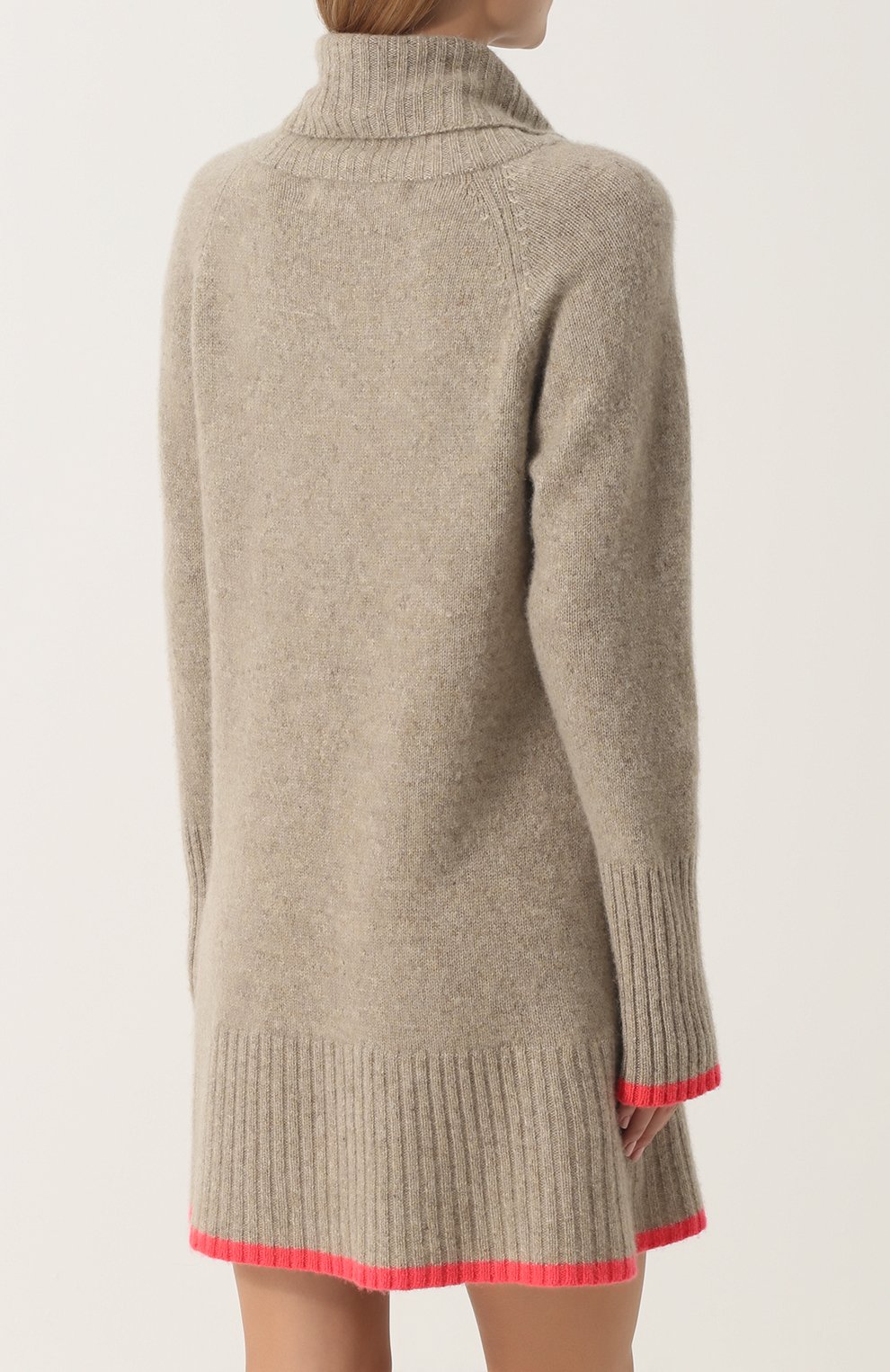 Кашемировое мини-платье с воротником-хомут THE ELDER STATESMAN, арт. TURDR, фото 4