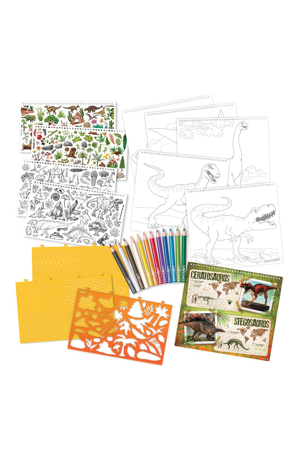 Набор для раскрашивания dinosart PAREMO, арт. 15206_NSDA, фото 2