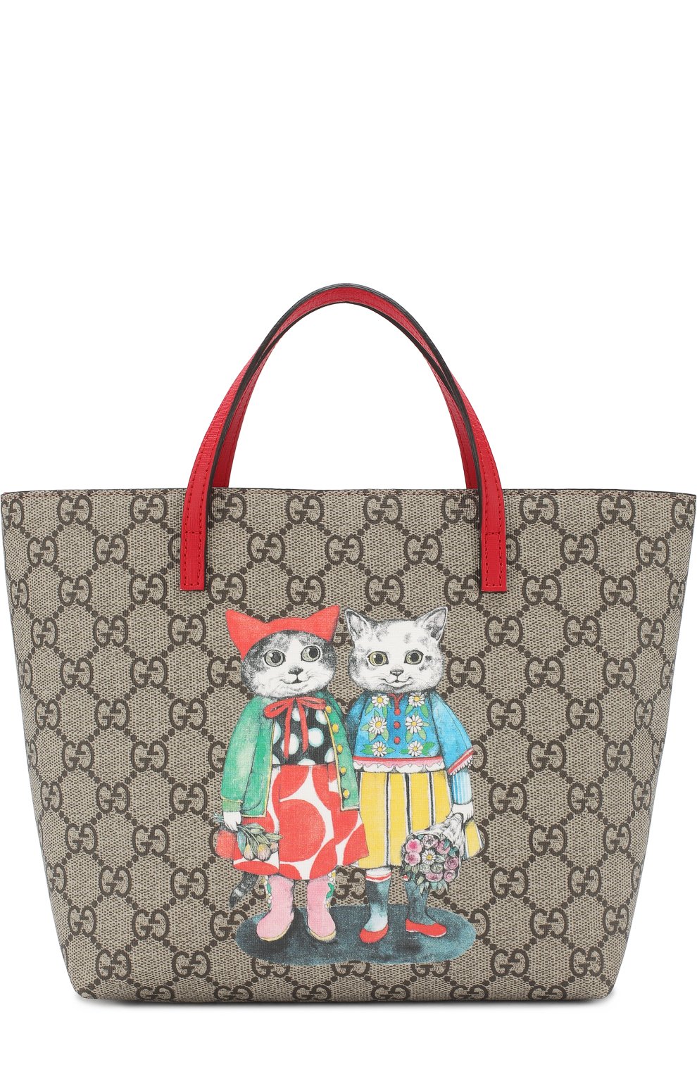 Текстильная сумка с принтом GUCCI, арт. 410812/9KWAN, фото 1