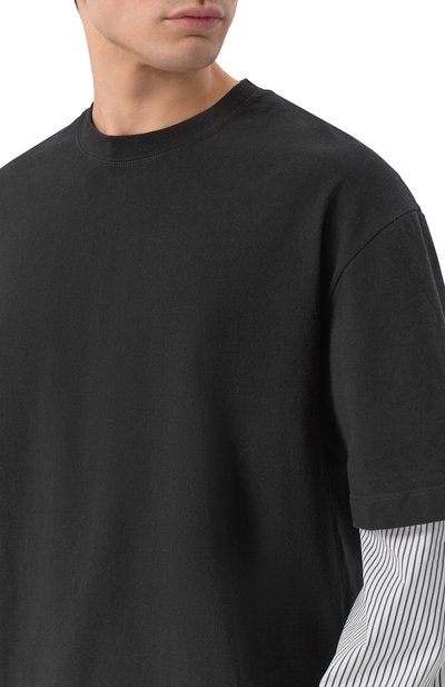 Хлопковый лонгслив JIL SANDER, арт. J22GC0235/J20256, фото 5