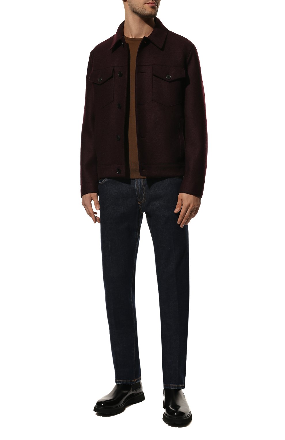 Шерстяная куртка-рубашка HARRIS WHARF LONDON, арт. C9331MLK, фото 2