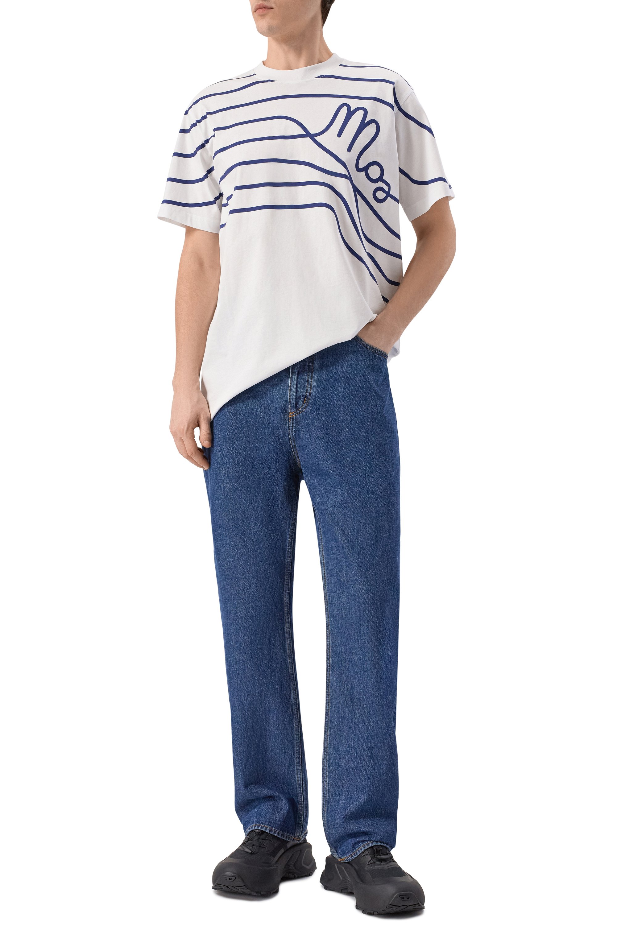 Хлопковая футболка MOSCHINO, арт. A0716/0241, фото 2