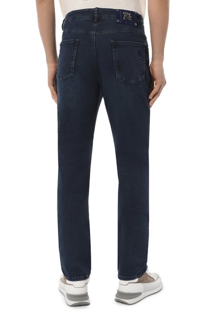 Джинсы ZILLI синего цвета по цене 167500 руб., арт. J5T004M0440VMLR00_JLA000M1010VMLR00, фото 4 Джинсы ZILLI, арт. J5T004M0440VMLR00_JLA000M1010VMLR00, фото 4