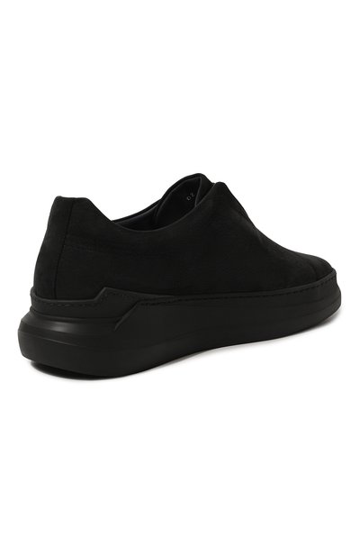 Кеды из нубука ZILLI черного цвета по цене 110000 руб., арт. H0002AM1003VSH002, фото 5 Кеды из нубука ZILLI, арт. H0002AM1003VSH002, фото 5