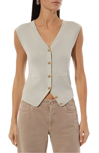 Жилет из шерсти и шелка AKHMADULLINA, арт. 1225.2JI909/W574, фото 3