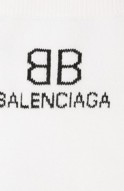 Носки BALENCIAGA белого цвета по цене 9925 руб., арт. 640610/3A4B5, фото 2 Носки BALENCIAGA, арт. 640610/3A4B5, фото 2