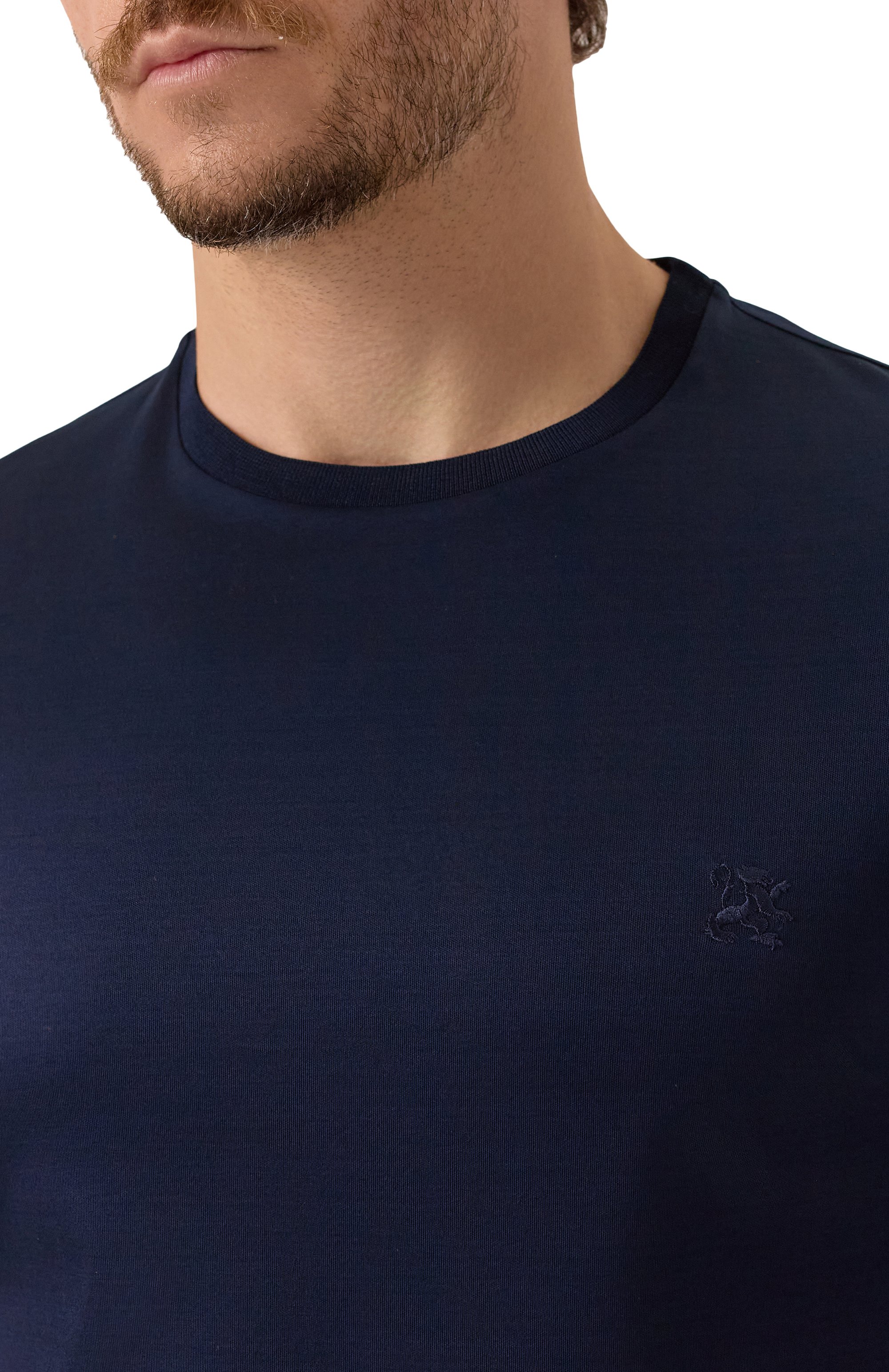 Хлопковая футболка ZILLI, арт. TSR02AM0100VLE000, фото 5