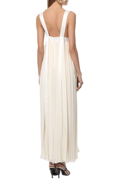 Атласное платье CHLOÉ, арт. CHC21WR013003, фото 4