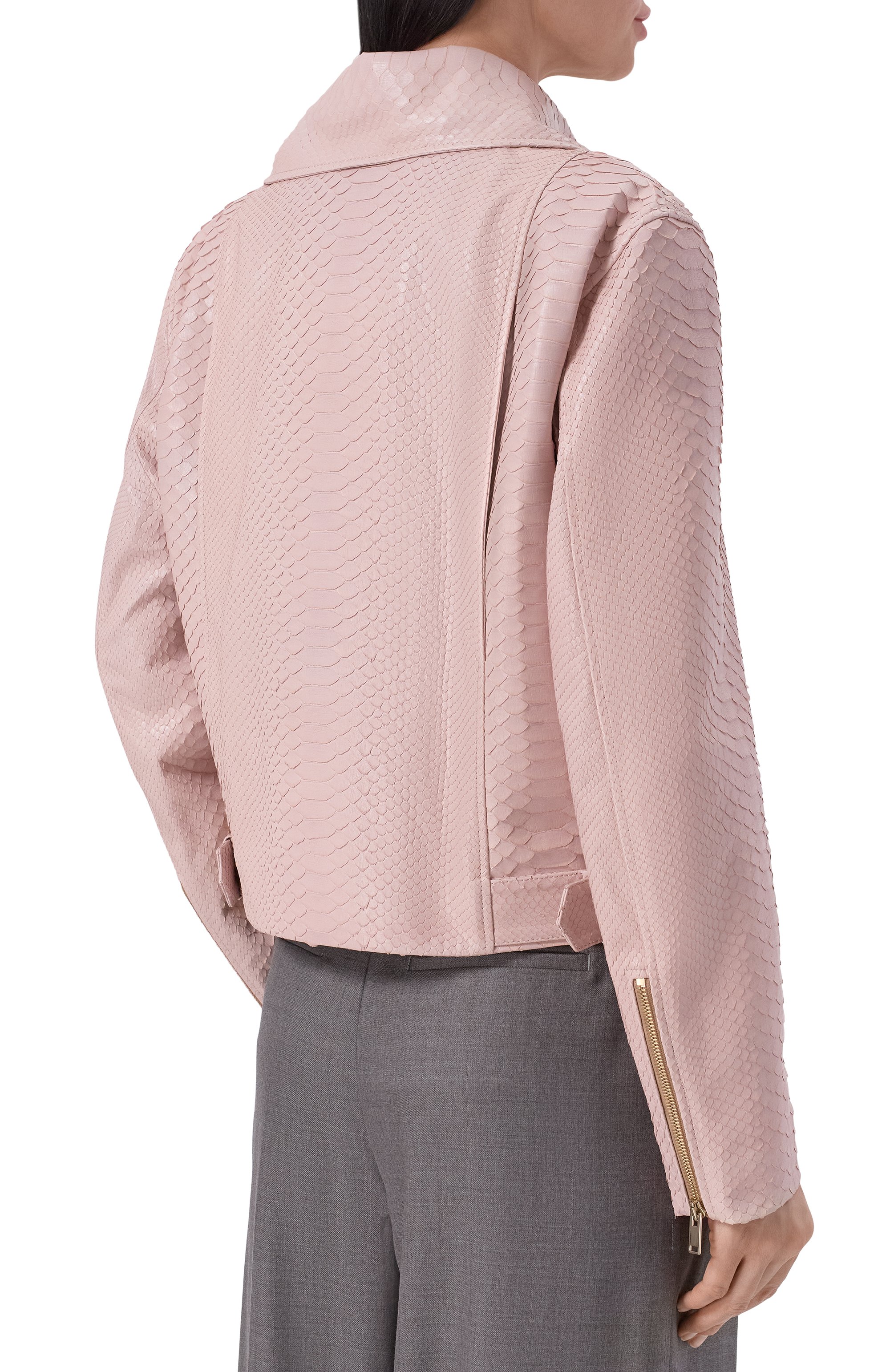 Куртка из кожи питона MVST, арт. M26.CSW.L401-3G/YLN006, фото 4