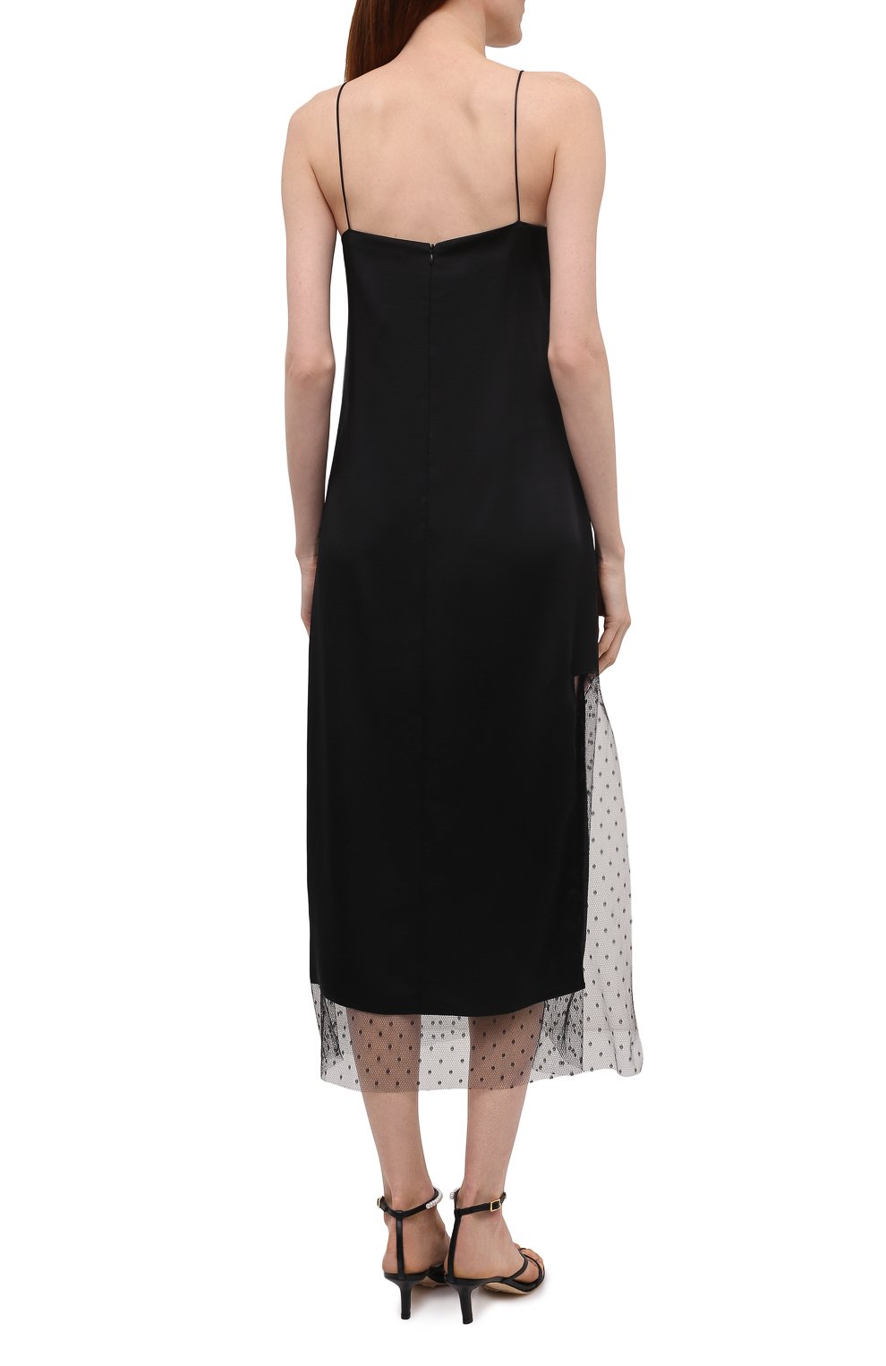 Платье REDVALENTINO черного цвета по цене 76350 руб., арт. WR3VABA5/61Y, фото 4 Платье REDVALENTINO, арт. WR3VABA5/61Y, фото 4