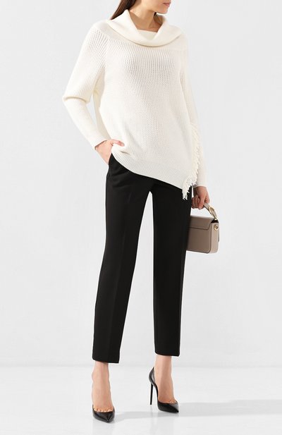 Шерстяной свитер STELLA MCCARTNEY белого цвета по цене 39950 руб., арт. 581811/S2086, фото 2 Шерстяной свитер STELLA MCCARTNEY, арт. 581811/S2086, фото 2