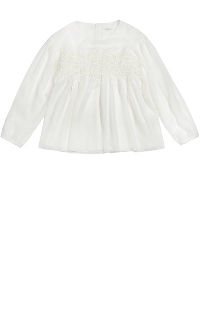 Блуза с кружевной выделкой CHLOÉ, арт. C15A08/6A-12A, фото 1