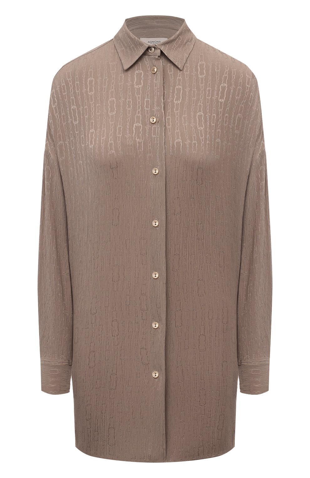 Шелковая рубашка AGNONA, арт. TD0605E/U3023E, фото 1