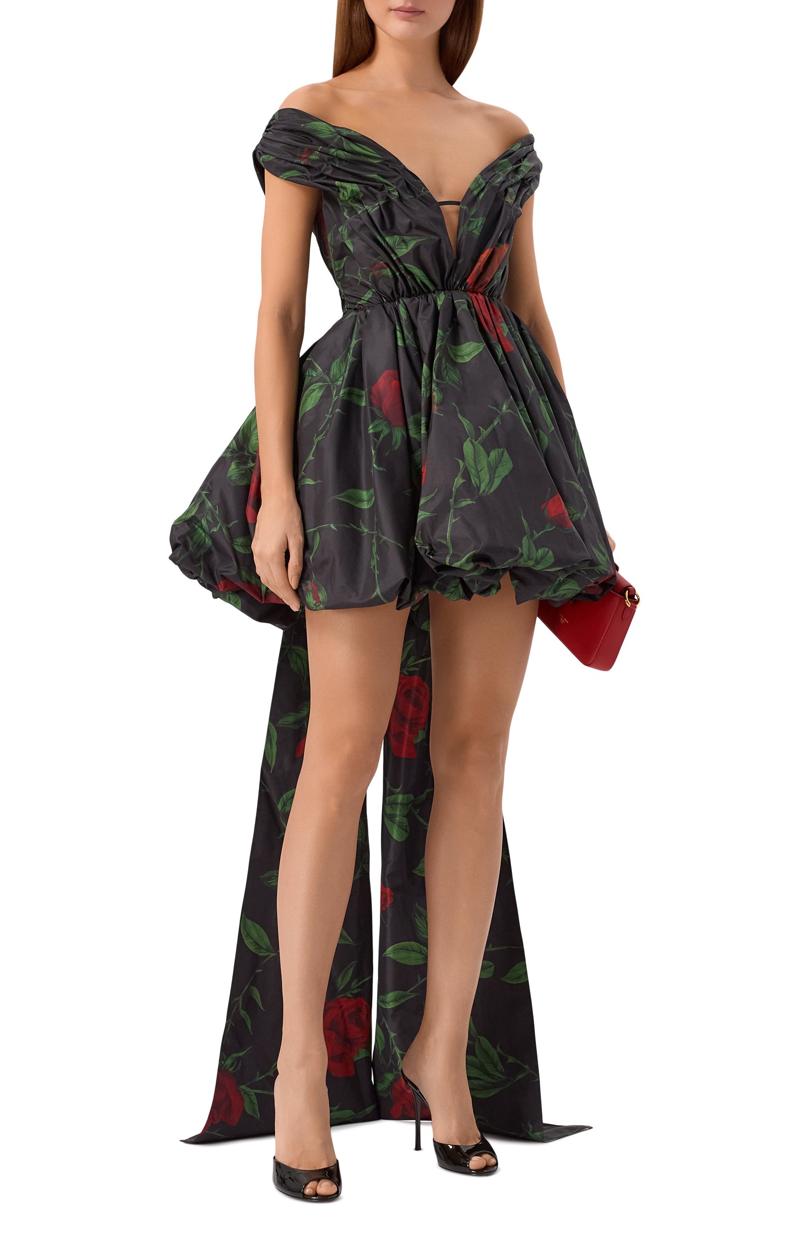 Платье BLUMARINE черного цвета по цене 185000 руб., арт. NF6047T961A, фото 2 Платье BLUMARINE, арт. NF6047T961A, фото 2