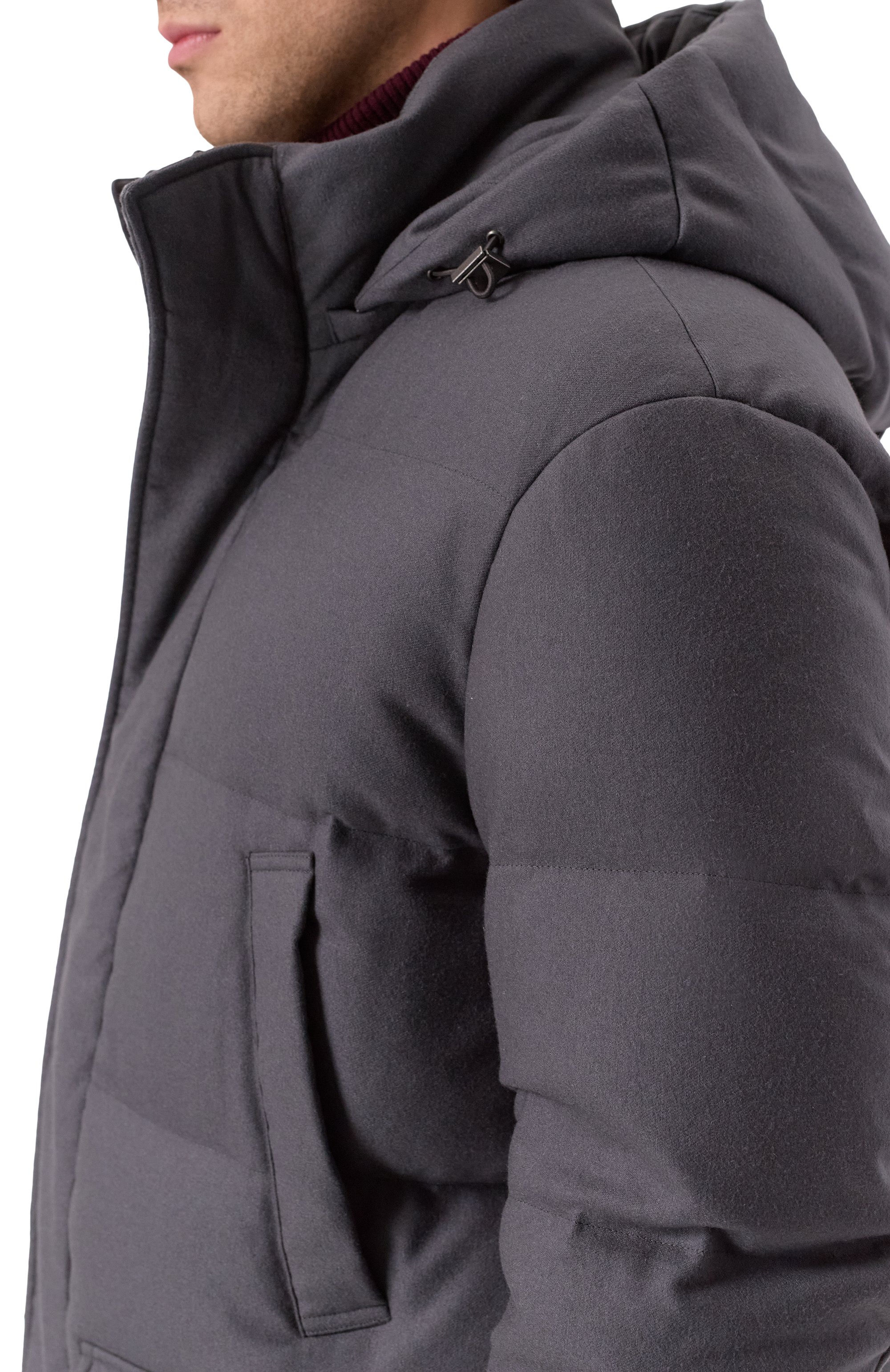 Пуховик из кашемира и шелка MVST, арт. M25.1MM.0012, фото 5