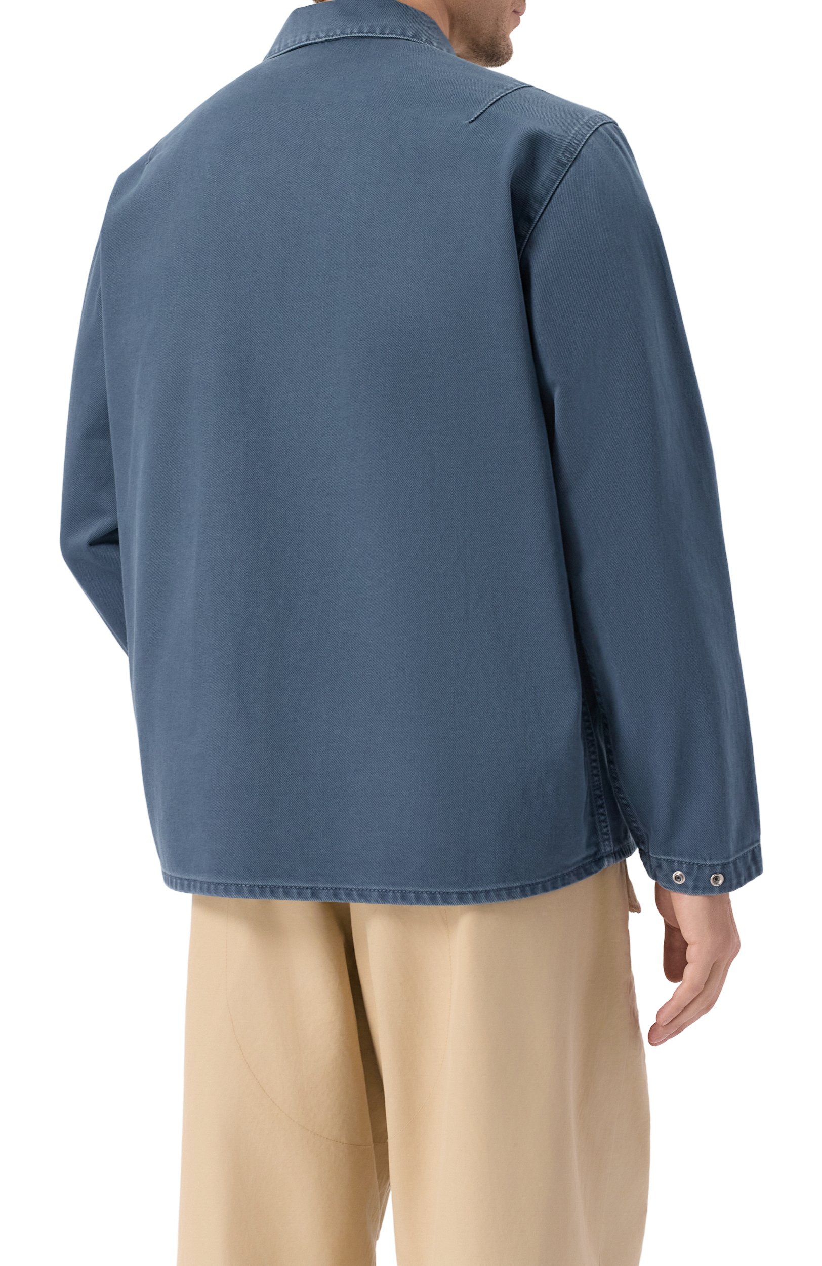 Хлопковая рубашка STONE ISLAND, арт. L1S141200001/S0J18, фото 4