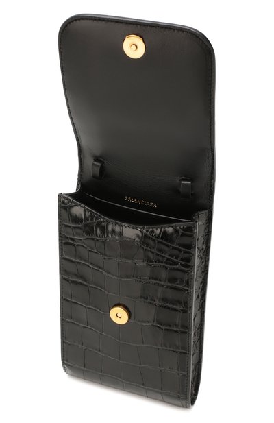 Кожаная сумка BALENCIAGA, арт. 600201/1LRNM, фото 4