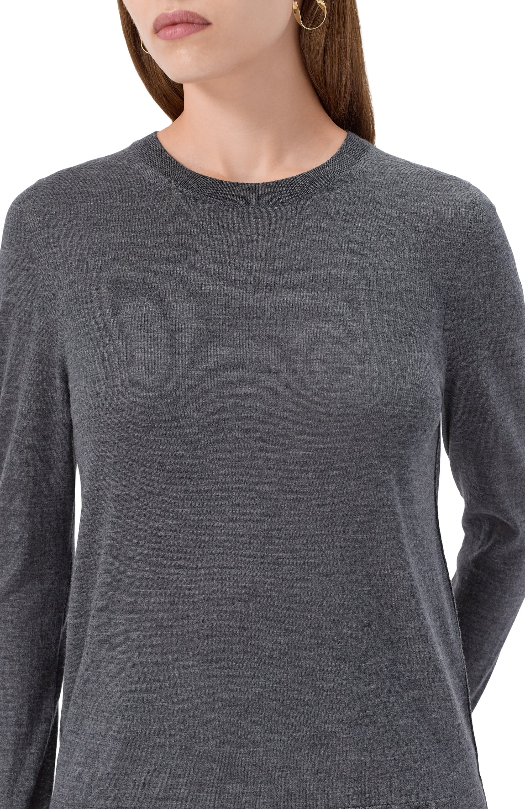 Шерстяной пуловер BOSS, арт. 50544987, фото 5