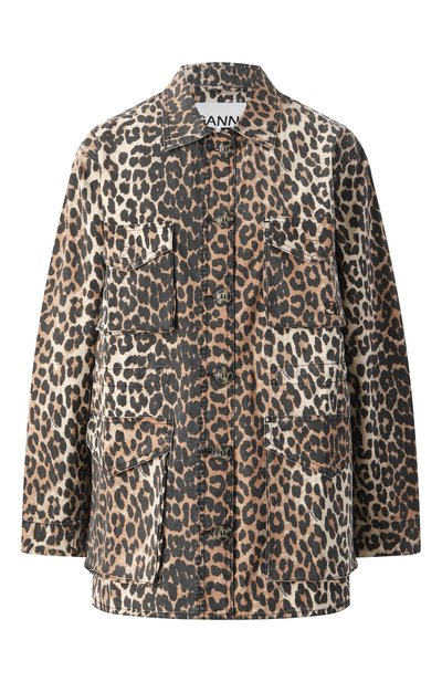 Хлопковая куртка GANNI, арт. F8880/6635, фото 1