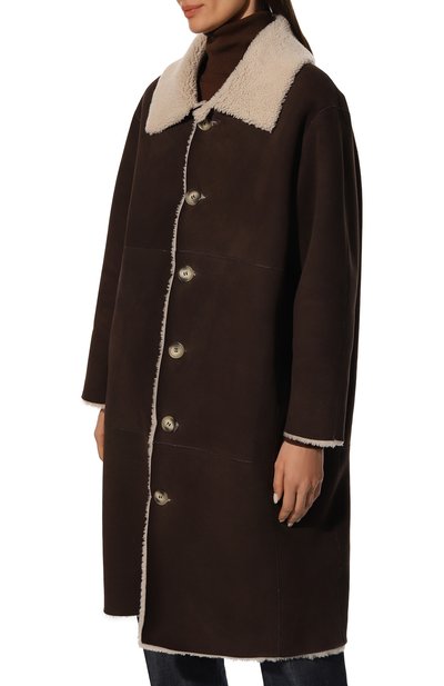 Двусторонняя дубленка из овчины CHAUD STUDIO, арт. CURLYCOAT22, фото 3