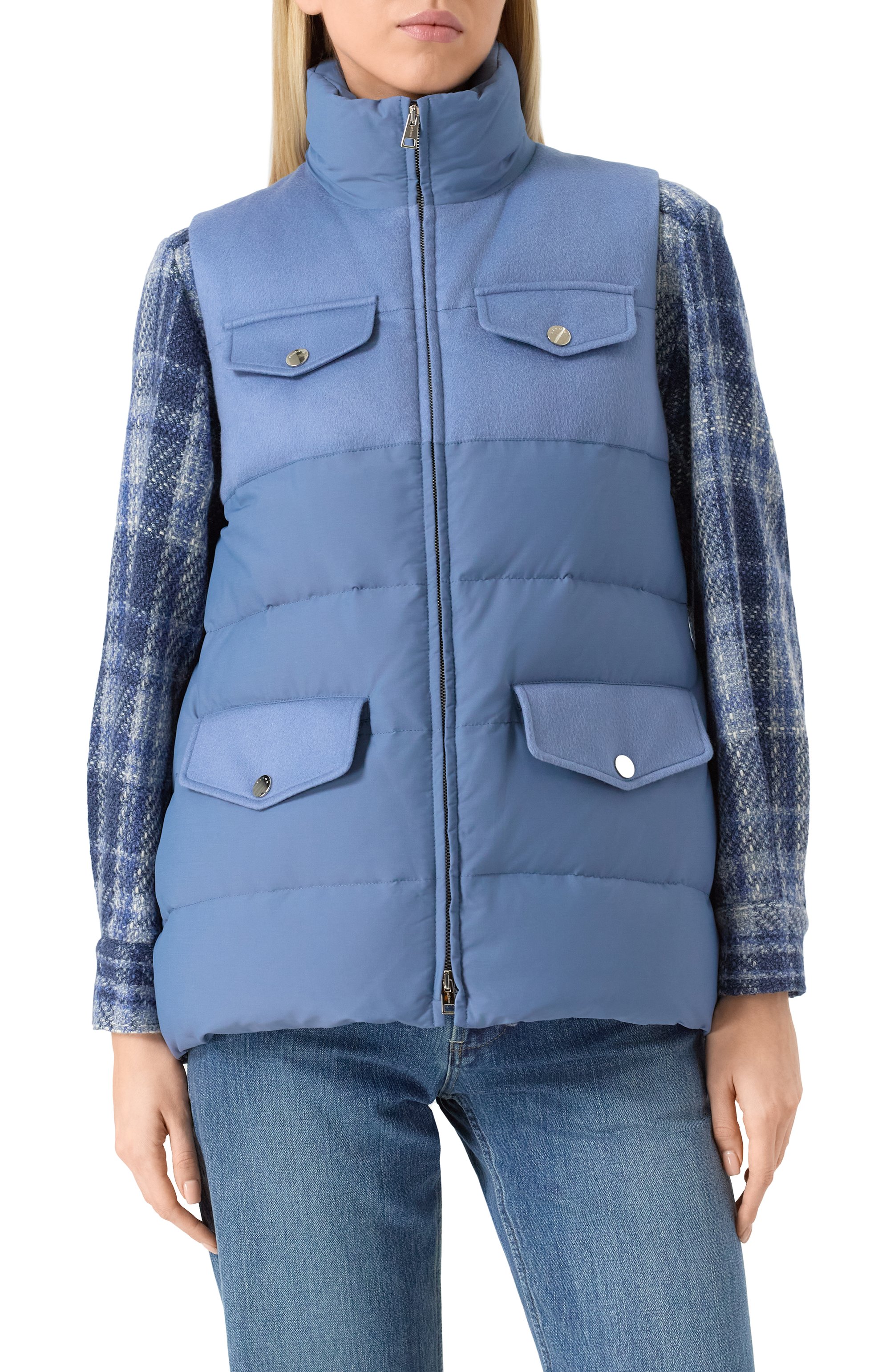 Пуховый жилет KITON, арт. D58646K0570E01, фото 3