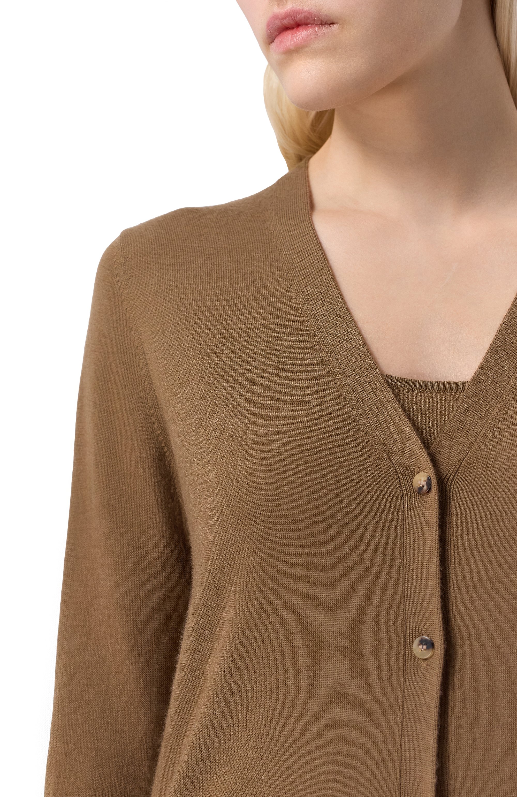 Кашемировый кардиган UMA WANG, арт. V2256B001, фото 5