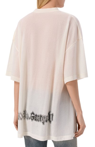 Хлопковая футболка BALENCIAGA, арт. 871750/TUVD6, фото 4