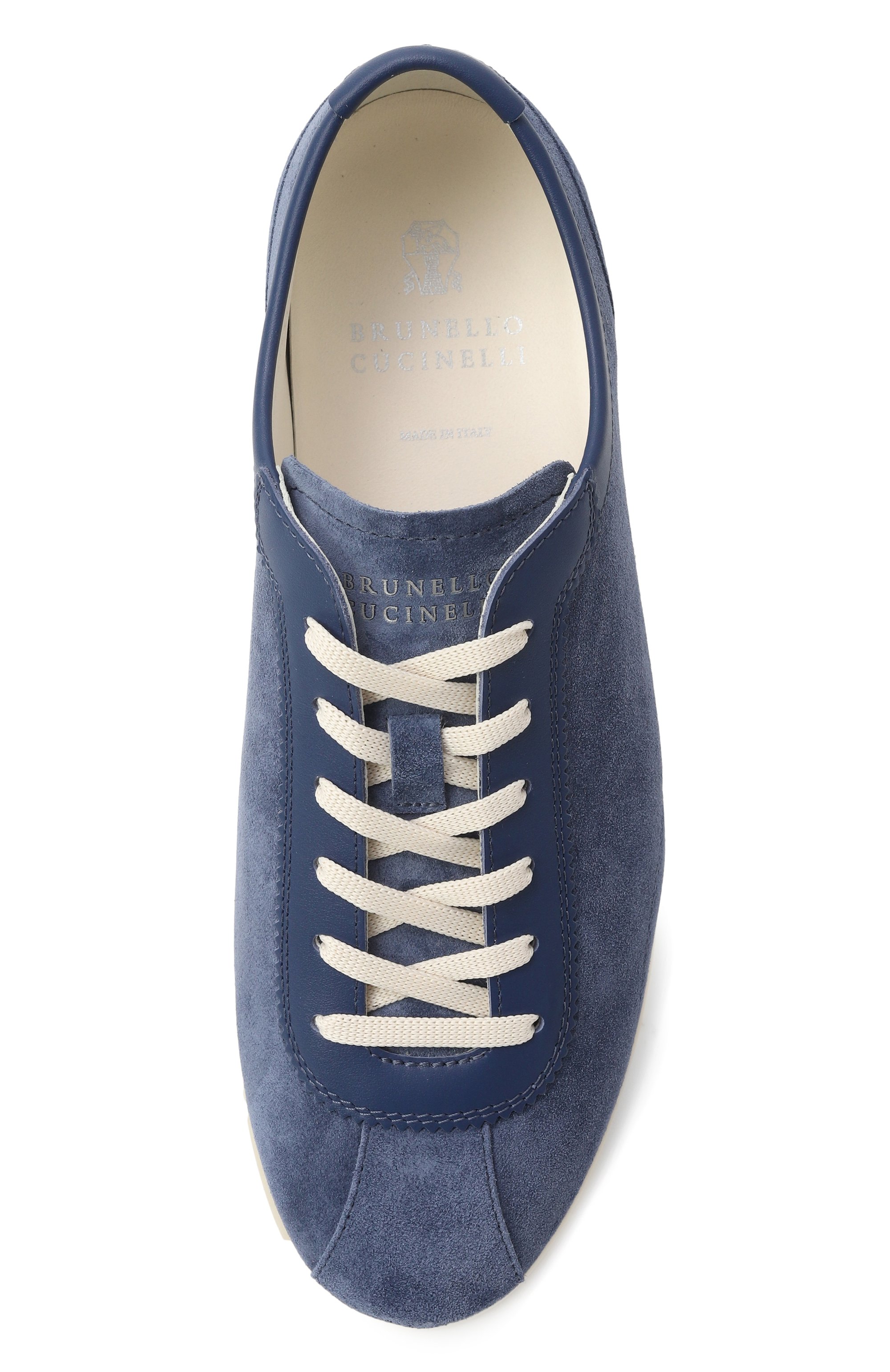 Замшевые кеды BRUNELLO CUCINELLI, арт. MZUSIGD331, фото 6