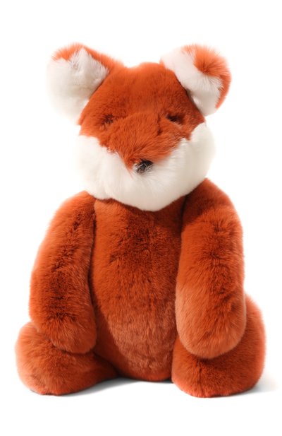 Меховая игрушка лиса YVES SALOMON ENFANT оранжевого цвета по цене 109000 руб., арт. 23WEA300XXREXX, фото 1 Меховая игрушка лиса YVES SALOMON ENFANT, арт. 23WEA300XXREXX, фото 1