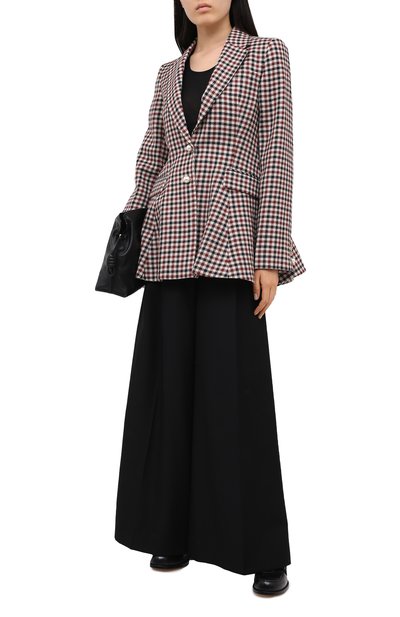 Брюки из шерсти и хлопка LOEWE, арт. S359331X29, фото 2