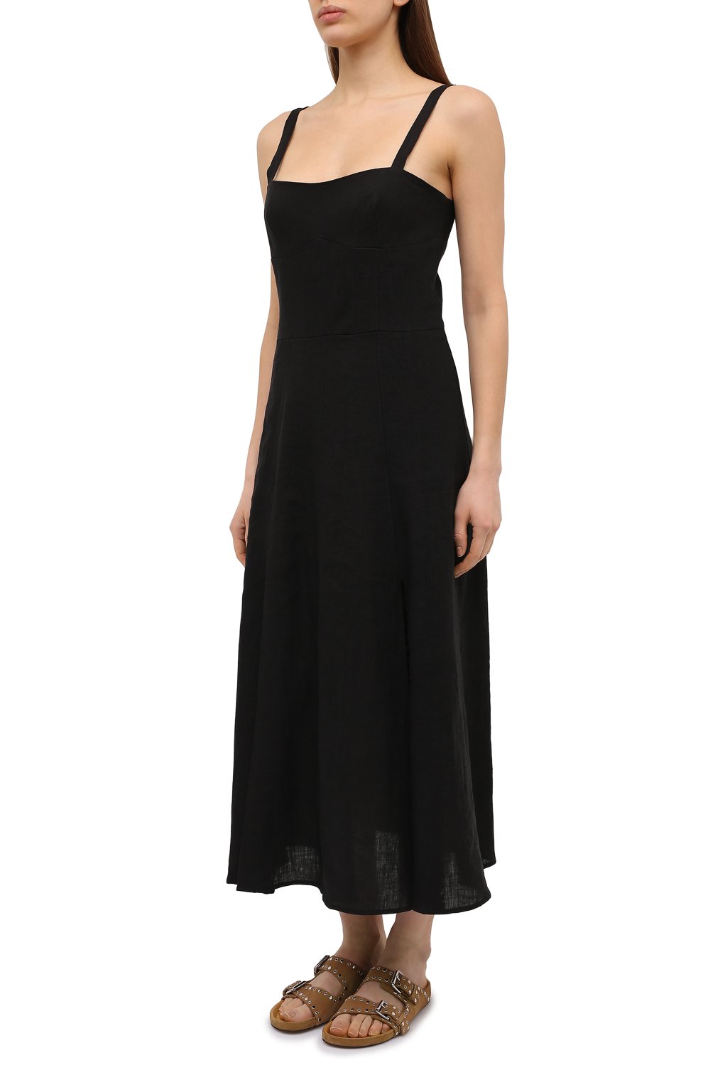 Льняное платье A MERE CO, арт. AMC-RSS21-10BLBL, фото 3