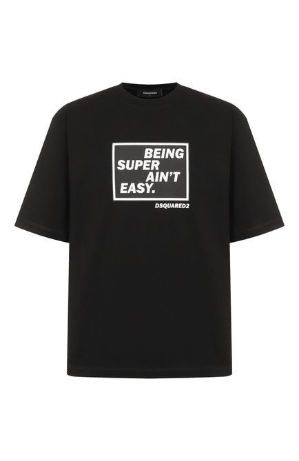 Мужская хлопковая футболка DSQUARED2, арт. S71GD1610/D20020