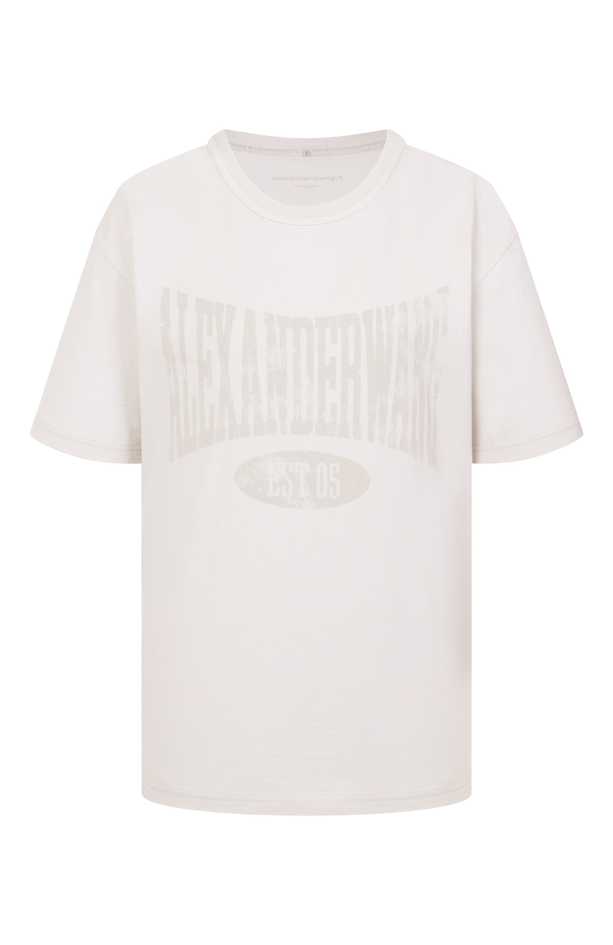 Хлопковая футболка ALEXANDERWANG.T, арт. 4CC2251542, фото 1