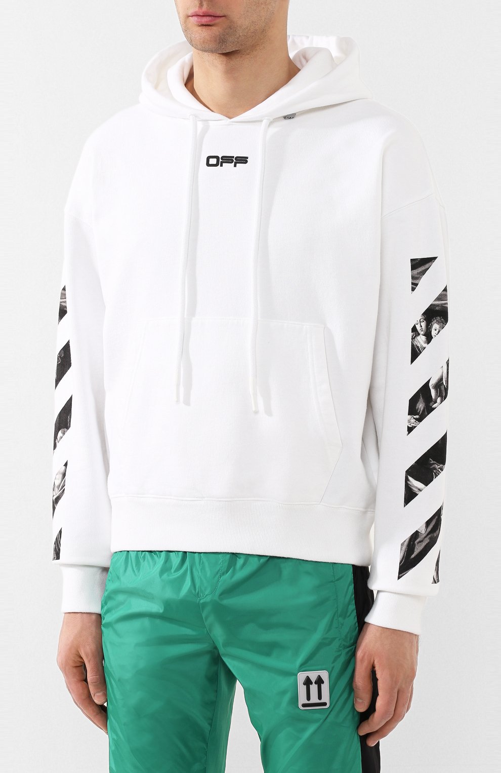 Хлопковое худи OFF-WHITE, арт. 0MBB037S20E300050188, фото 3