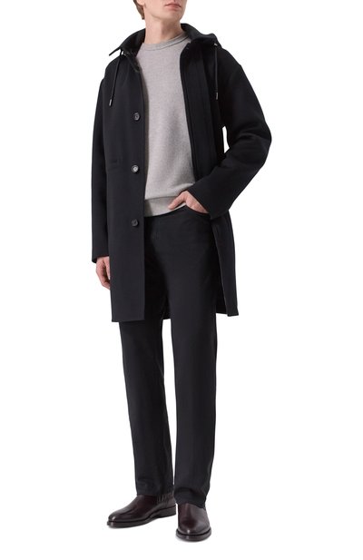 Мужская парка из шерсти и кашемира MVST, арт. M25.1PM.C002H/F003