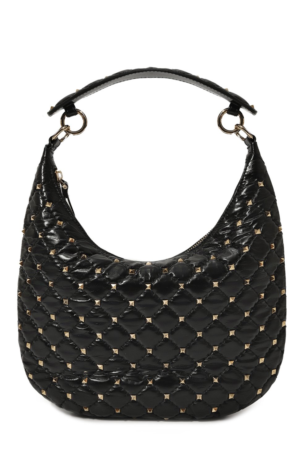 Сумка rockstud spike VALENTINO черного цвета по цене 354500 руб., арт. 3W2B0M32WAS, фото 1 Сумка rockstud spike VALENTINO, арт. 3W2B0M32WAS, фото 1