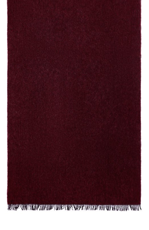 Кашемировый шарф Kiton USCIACK0255H09 Бордовый  USCIACK0255H09 Фото 3