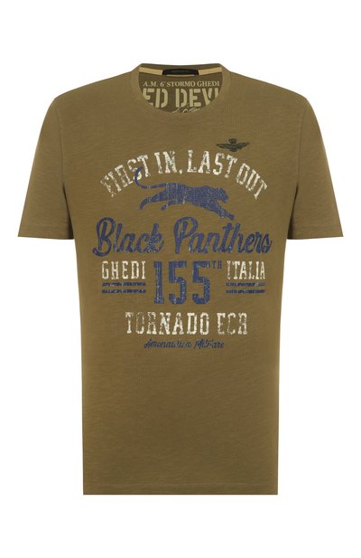 Мужская хлопковая футболка AERONAUTICA MILITARE, арт. 251TS2413J686