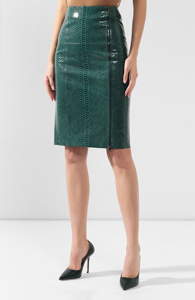 Кожаная юбка N21, арт. 19I N2S0/ZC11/6823, фото 3