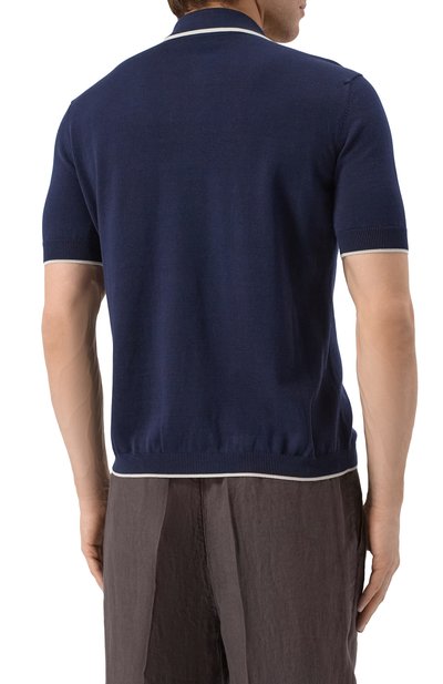 Хлопковая рубашка BRUNELLO CUCINELLI, арт. M29203415, фото 4