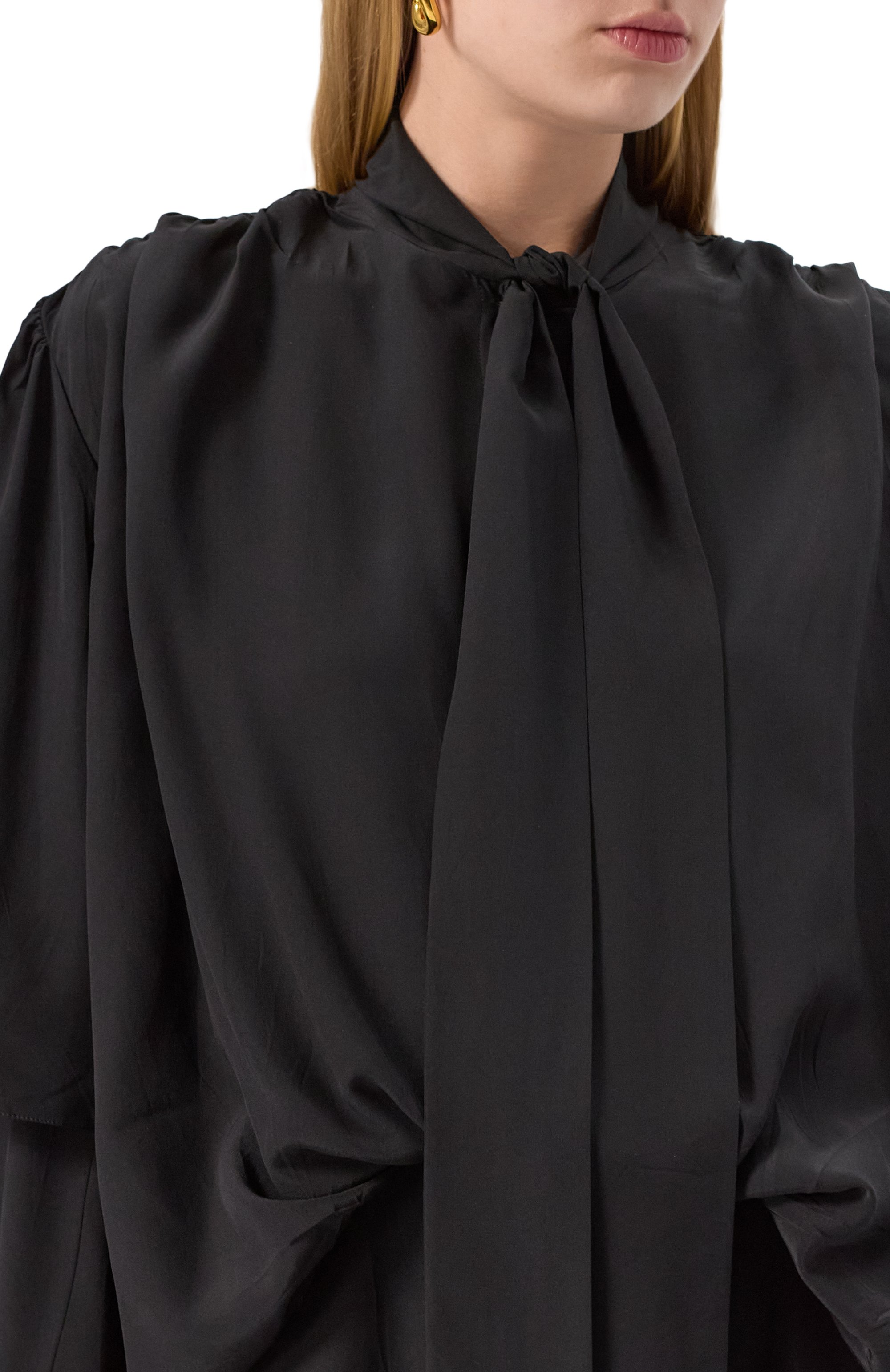 Шелковое платье BALENCIAGA, арт. 814150/TRN03, фото 5